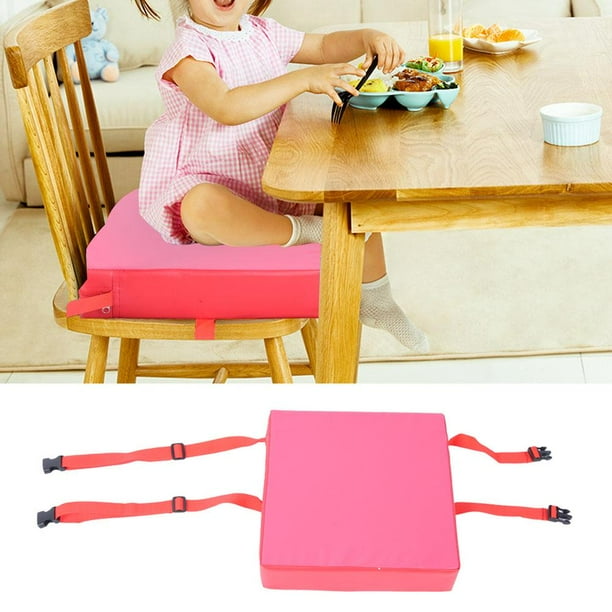 Children Increased High Chair Seat Pad Safe Booster Detachable Washable Dining Cushion Color : Green Top